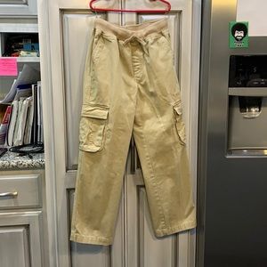 Boys 10 Crazy 8 cargo pants - stretch waist